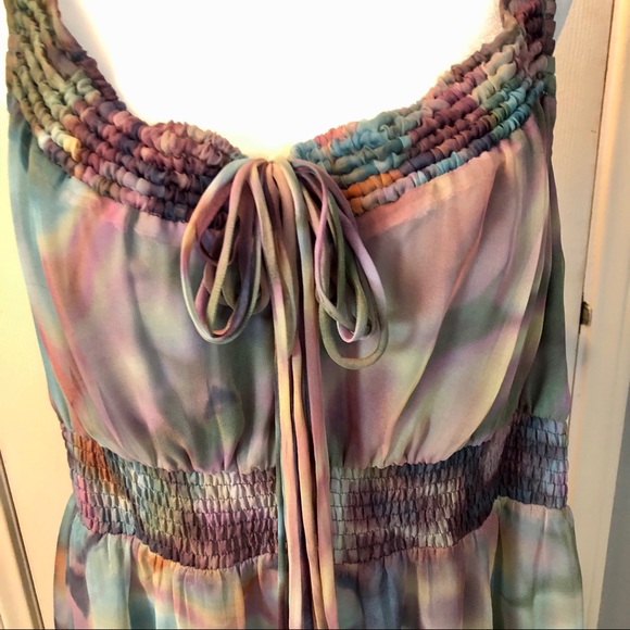 Blue Velvet Brand Maxi Dress 1X Multi colored purple tones $47 (originally $150) - Picture 2 of 4